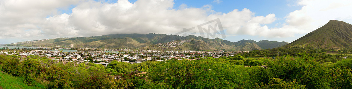 欧胡岛全景