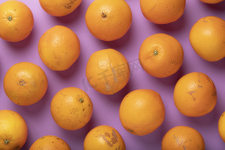 新鲜、健康、丑陋和有缺陷的季节性橙子背景