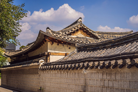 北村韩屋村是韩国传统房屋保存完好的著名地方之一
