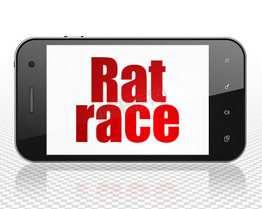 经营理念： 智能手机与显示老鼠赛跑