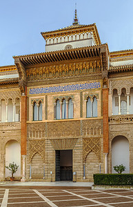 西班牙塞维利亚阿尔卡萨穆德哈尔宫