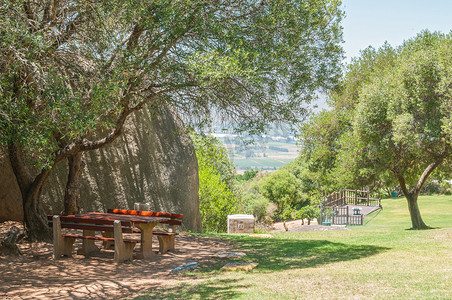 南非荷兰语语言纪念碑的野餐地点