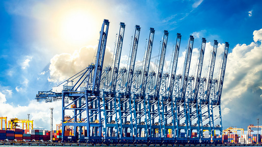 港口货物起重机海运港口设备、工业港口起重机