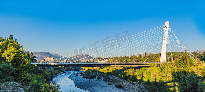 黑山波德戈里察莫拉卡河上的千年桥