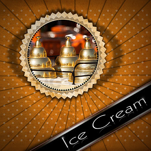 冰淇淋设计摄影照片_冰淇淋菜单