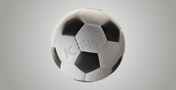 足球 3d-插画背景设计