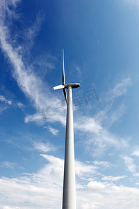高空上的风力涡轮机
