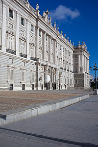 马德里皇宫摄影照片_马德里皇宫