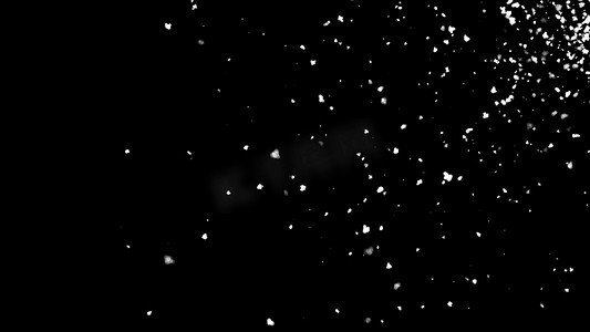 邀请函背景大气摄影照片_太空中大气降雪，计算机生成的抽象背景，3D 渲染