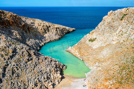 希腊克里特岛 Seitan Limania 海滩