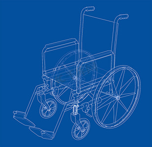 轮椅素描