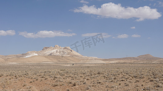 丝绸之路沙漠摄影照片_景观, 亚兹德, 伊朗, 亚洲