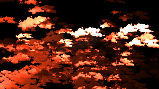 抽象背景与云