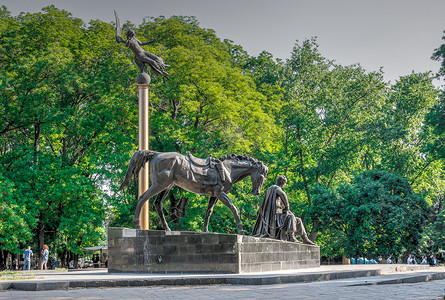 乌克兰敖德萨阿塔曼·安东·戈洛瓦蒂纪念碑