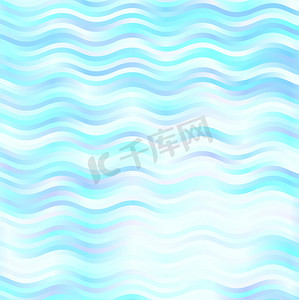 蓝色波浪条纹摄影照片_蓝色波浪背景图案光和光泽