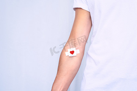 献血。