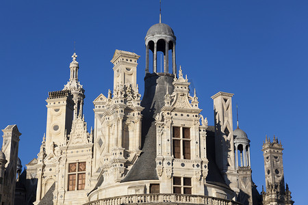 国色天香美女摄影照片_香波堡城堡，卢瓦尔省，中部大区，法国