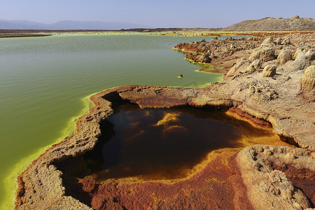 达纳基尔火山洼地 埃塞俄比亚