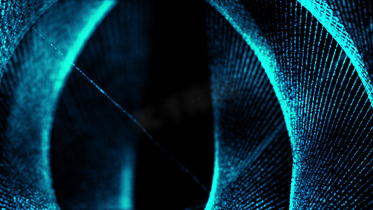 光粒子摄影照片_纹理背景具有出色的形状和光粒子，计算机生成的光效果。 