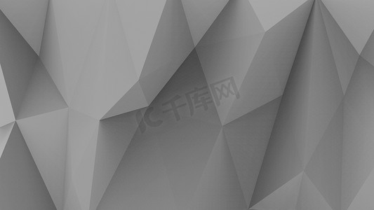 灰色几何形状三角形抽象现代矢量深浅灰色背景。