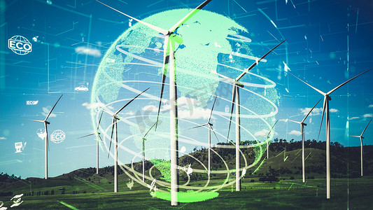环保大数据摄影照片_环保技术与全球可持续ESG