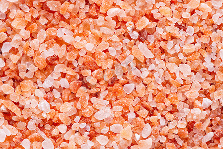 印度喜马拉雅粉红盐抽象背景。