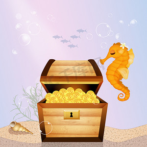 海底的宝箱