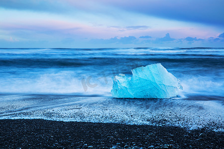 冰岛钻石海滩