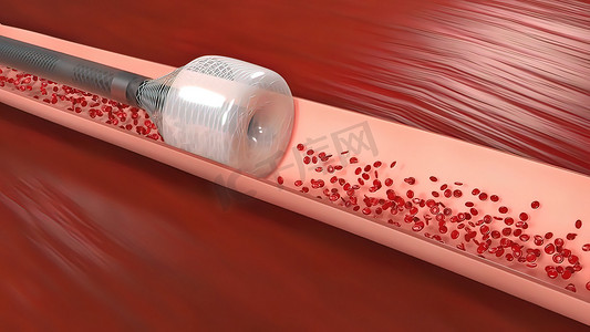 血管闭塞是血管的堵塞，通常伴有血栓。