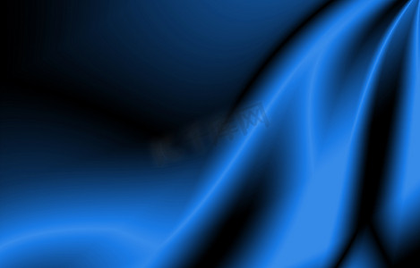 蓝色曲线光摄影照片_海军蓝色抽象线条和曲线背景