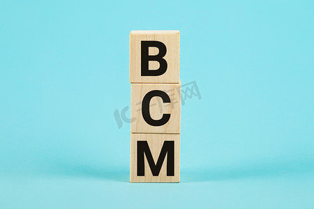 BCM - 业务连续性管理首字母缩写词、业务概念背景、文本业务连续性管理、计划研究行为概念。