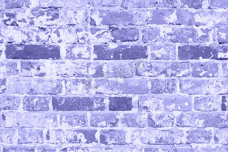 2022岩石摄影照片_破裂和织地不很细紫色墙壁，砖墙背景。 
