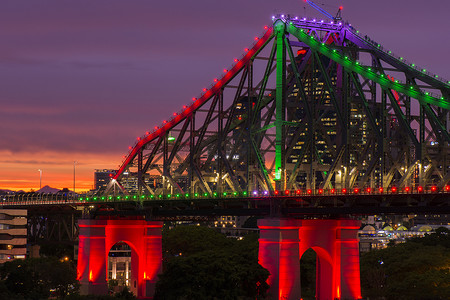 昆士兰州布里斯班的故事桥
