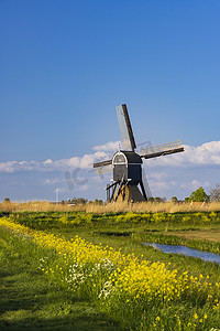 Windmill Broekmolen, Molenlanden - Nieuwpoort, 荷兰