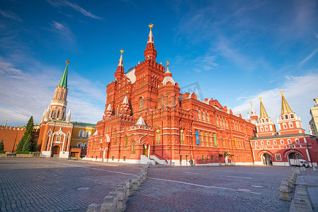莫斯科红场的历史建筑