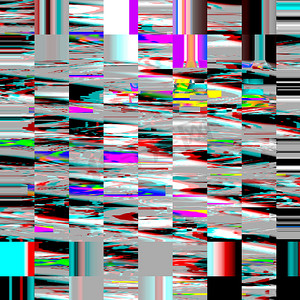 屏幕故障摄影照片_故障迷幻背景旧电视屏幕错误数字像素噪声抽象设计照片故障电视信号失败。