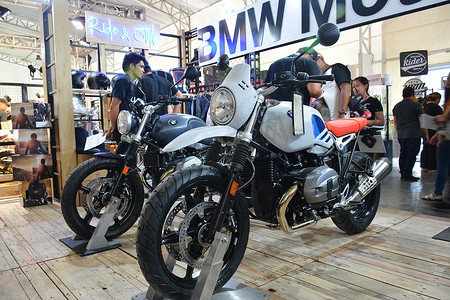 BMW R Nine T Urban 摩托车在菲律宾帕西格举行的第 2 次 Ride Ph