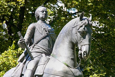 奥地利维也纳凯撒弗朗茨一世斯蒂芬·冯·洛特林根雕像