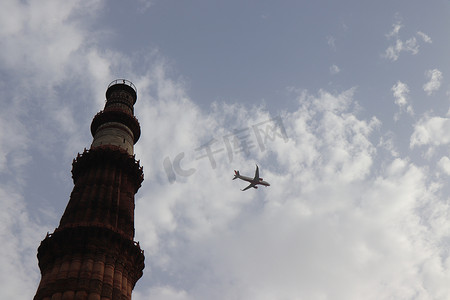 库特卜塔，世界遗产，世界上最高的砖尖塔，新德里，印度