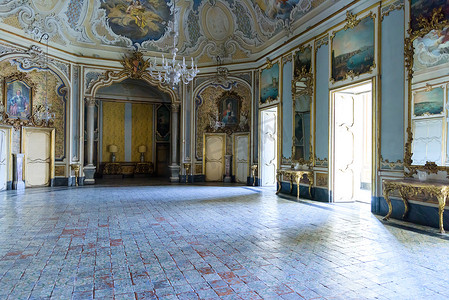 Palazzo Biscari 室内设计，卡塔尼亚，意大利