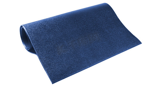 深蓝色地毯