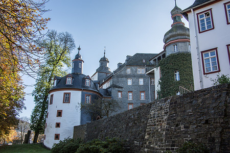 贝齐摄影照片_巴特贝勒堡的齐根-维特根斯坦城堡