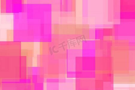 抽象粉红色方块图背景