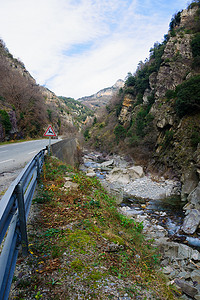 法国风景摄影照片_滕德附近的法国风景