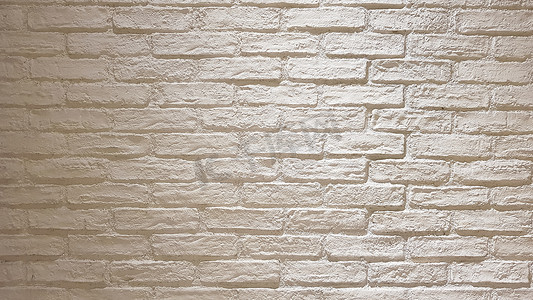 背景的现代白色砖墙纹理。