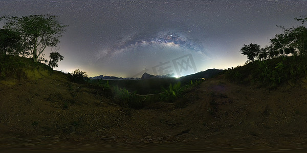 VR360度海中山上的银河-泰国攀牙府Samed Nang Nee