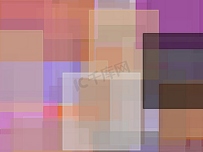 灰橙色背景图摄影照片_抽象紫灰色橙色棕色方块图背景
