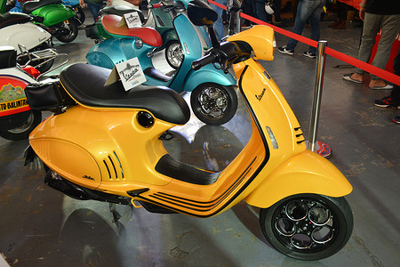 Vespa 摩托车在菲律宾帕西格举行的 2nd Ride Ph