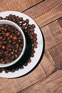 天然咖啡美食拿铁咖啡图片特写食物