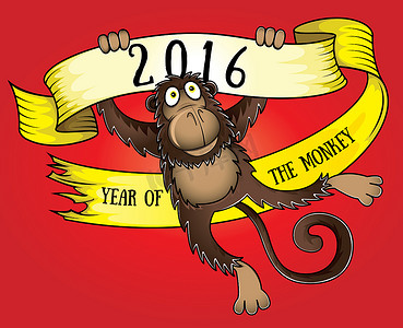 猴年祝福图片摄影照片_猴年2016年设计